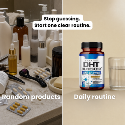 THE DAILY ROUTINE MEN USE BEFORE IT'S TOO LATE.